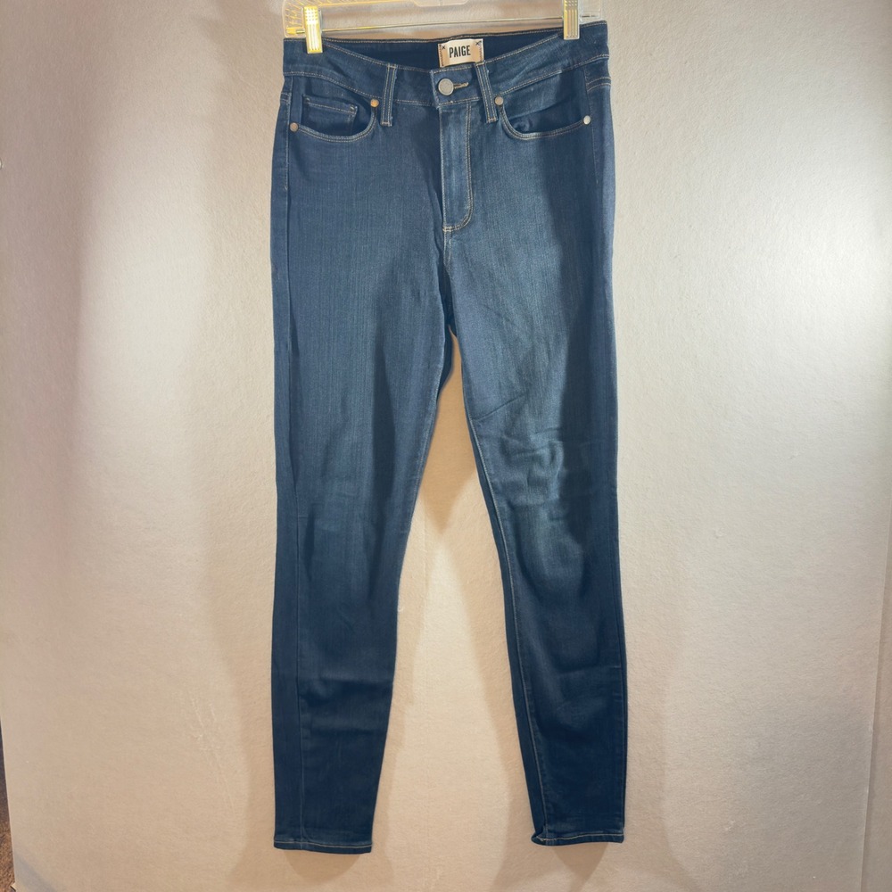 536 | Paige Hoxton Ultra Skinny Jeans Mona Dark Wash Womens Size 28